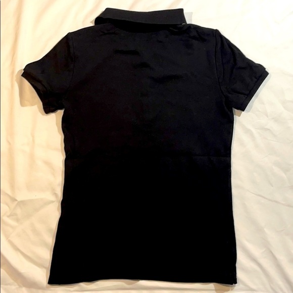 Kid’s Lauren by Ralph Lauren Black Polo Shirt - Picture 6 of 9